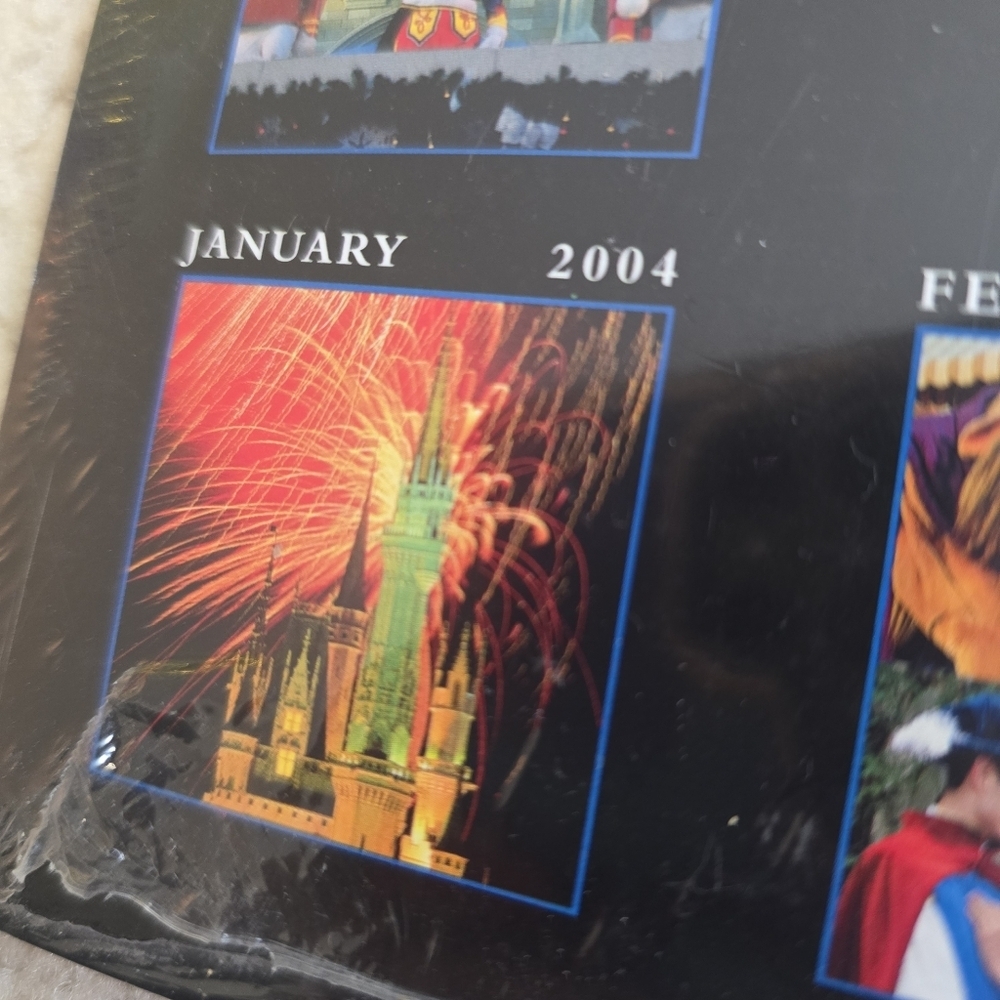 2004 Walt Disney World Epcot Center Calendar Magic Kingdom Vintage - Picture 13 of 16